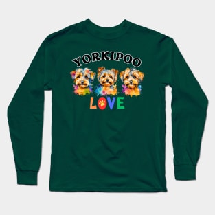 Yorkipoo LOVE Long Sleeve T-Shirt